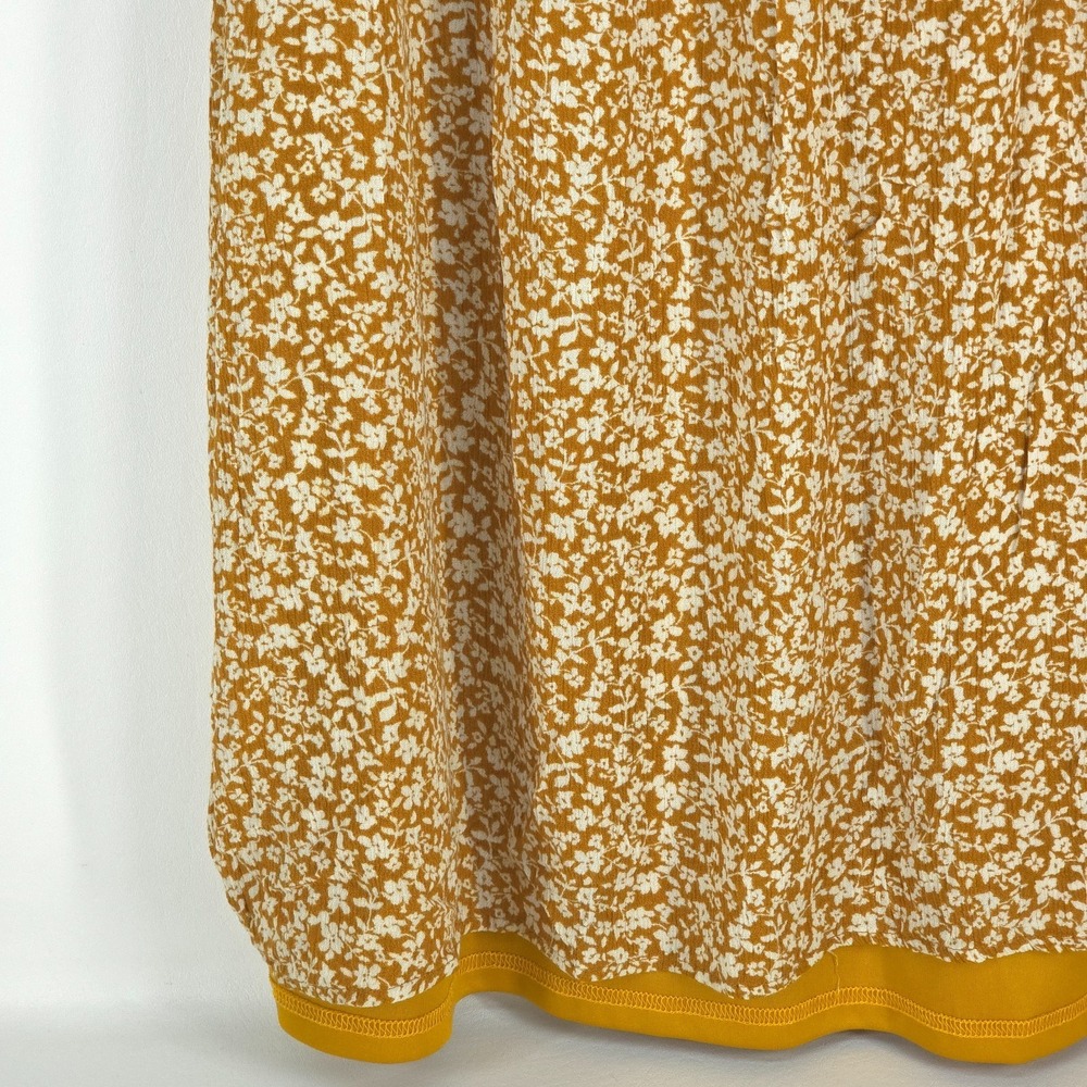 Savannah Jane Flutter Sleeve Blouse 1X Embroidered Floral Cottage Peasant Boho - Picture 9 of 14